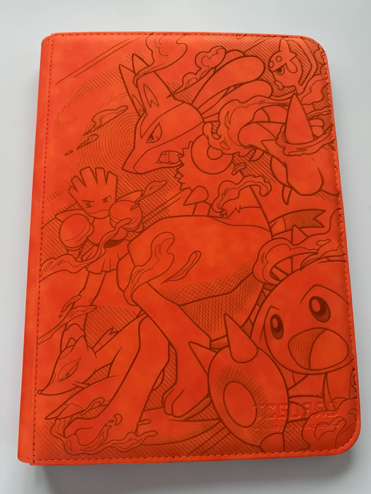 9 Pocket Customized Binder Engraving