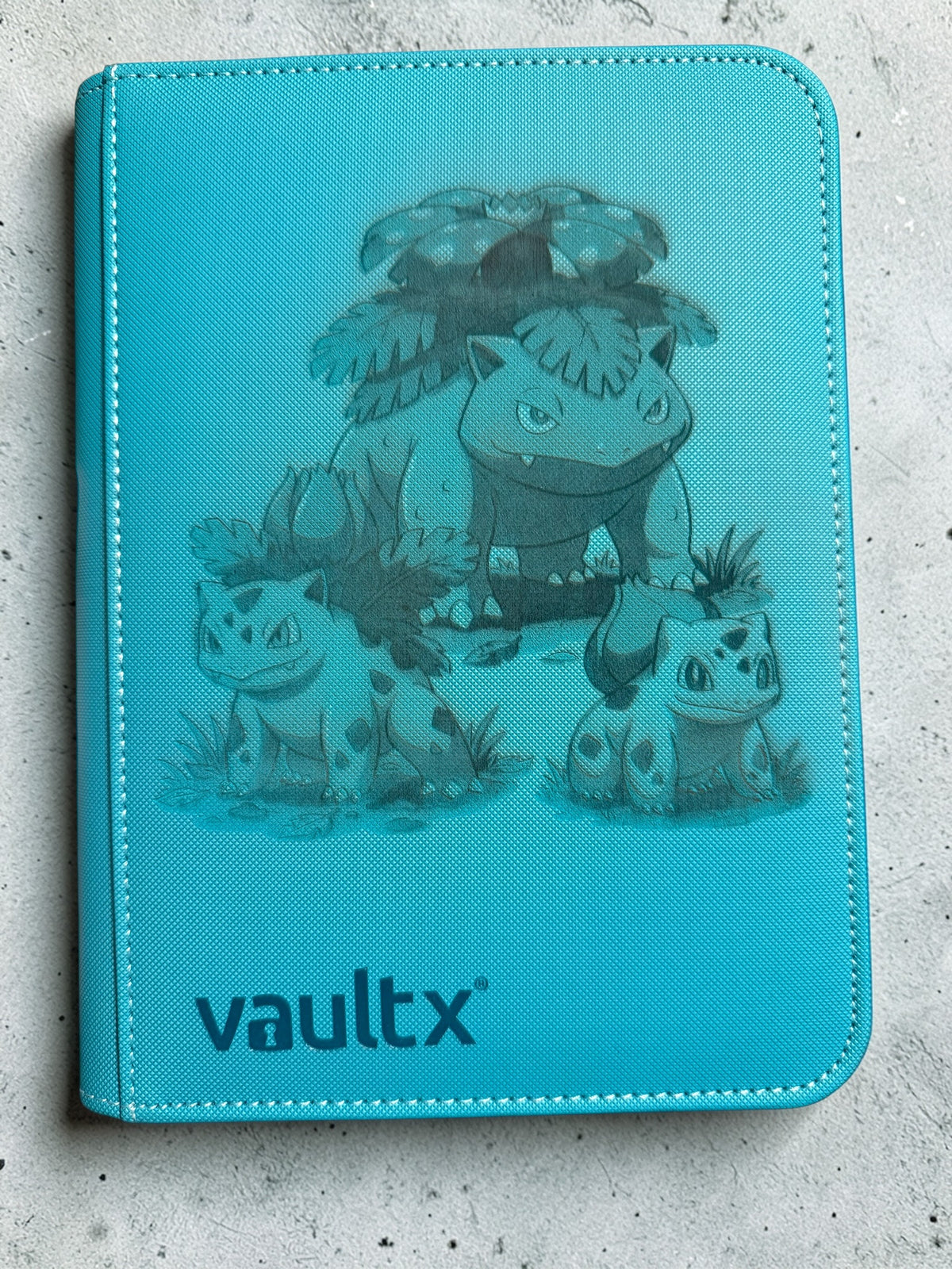 4 Pocket VaultX Binder Custom Engraved