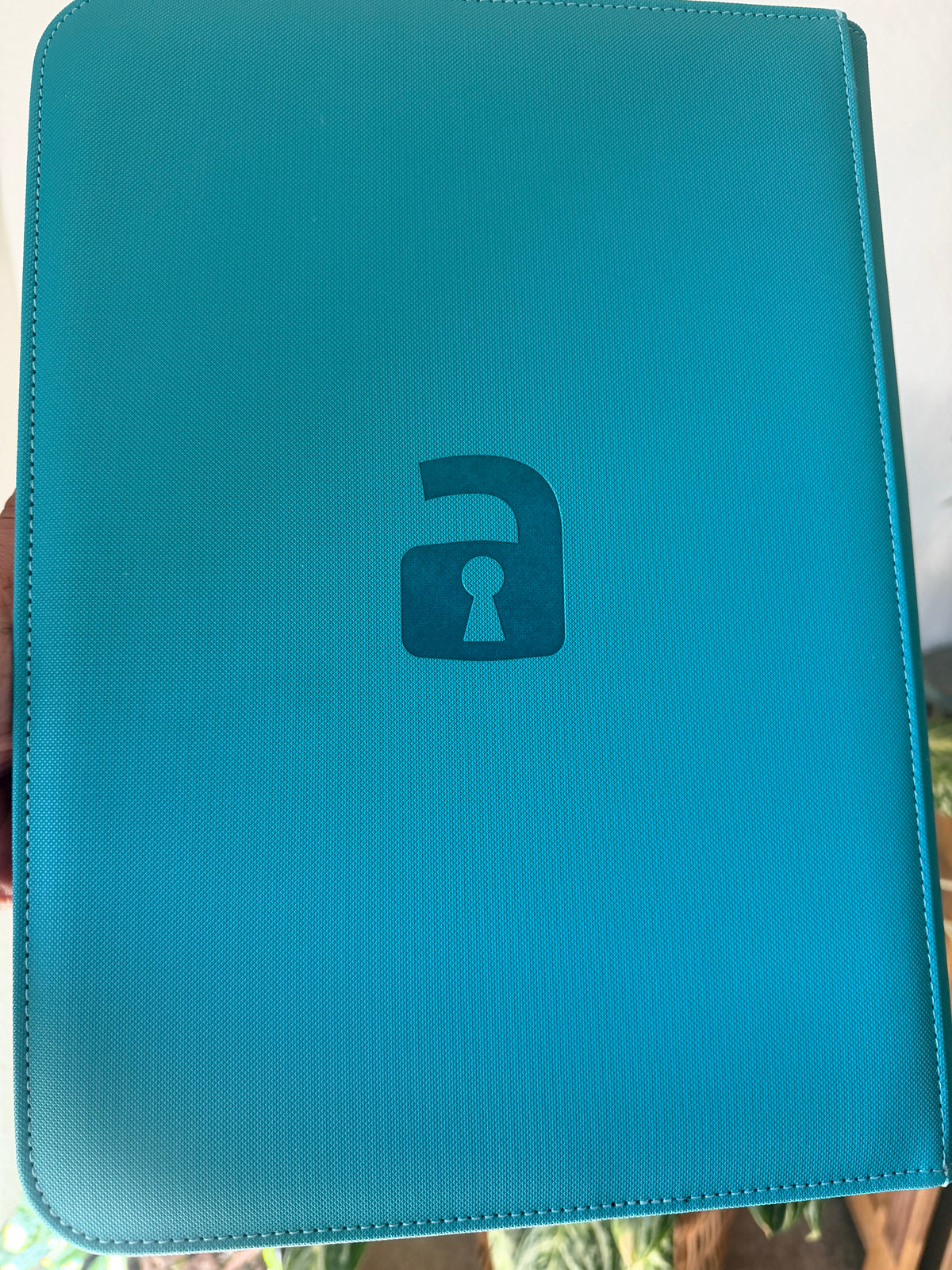 9 Pocket Teal VaultX Binder featuring Mega Rayquaza