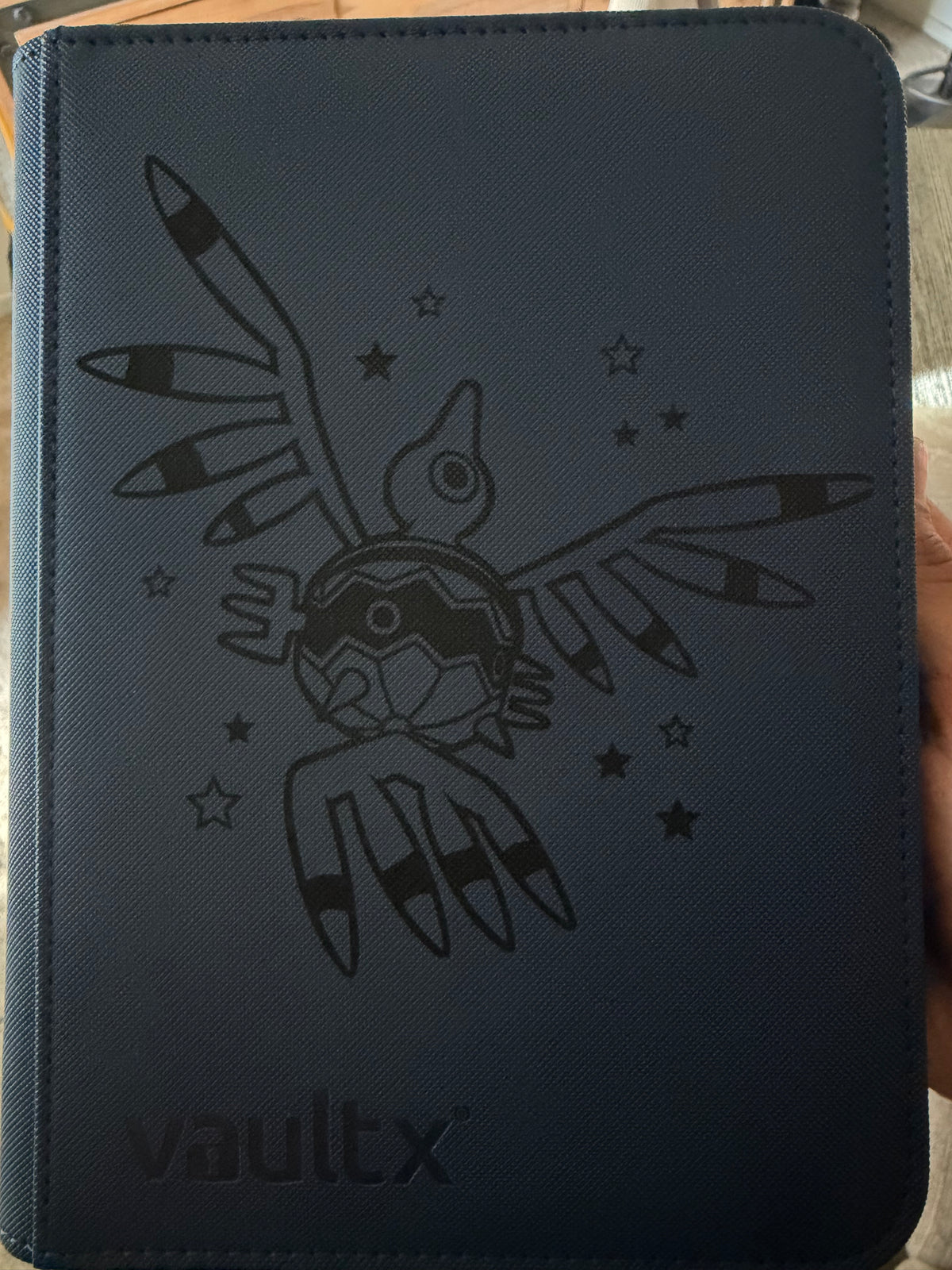 4 Pocket VaultX Binder Custom Engraved