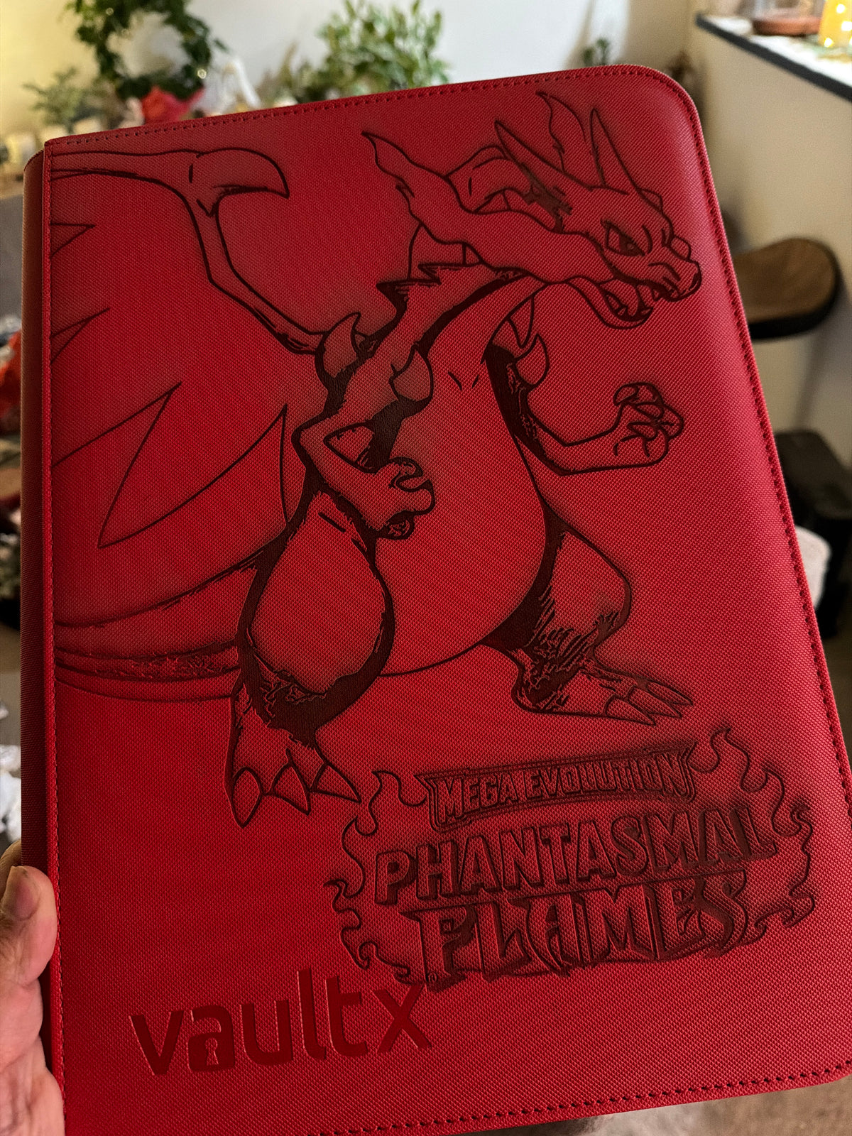 9 Pocket Customized Binder Engraving